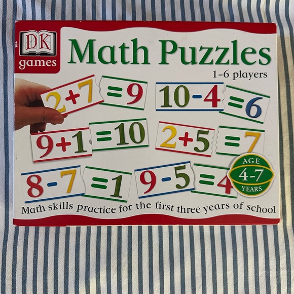 Math Puzzles for Kids - Multicolor - Picture 1 of 7